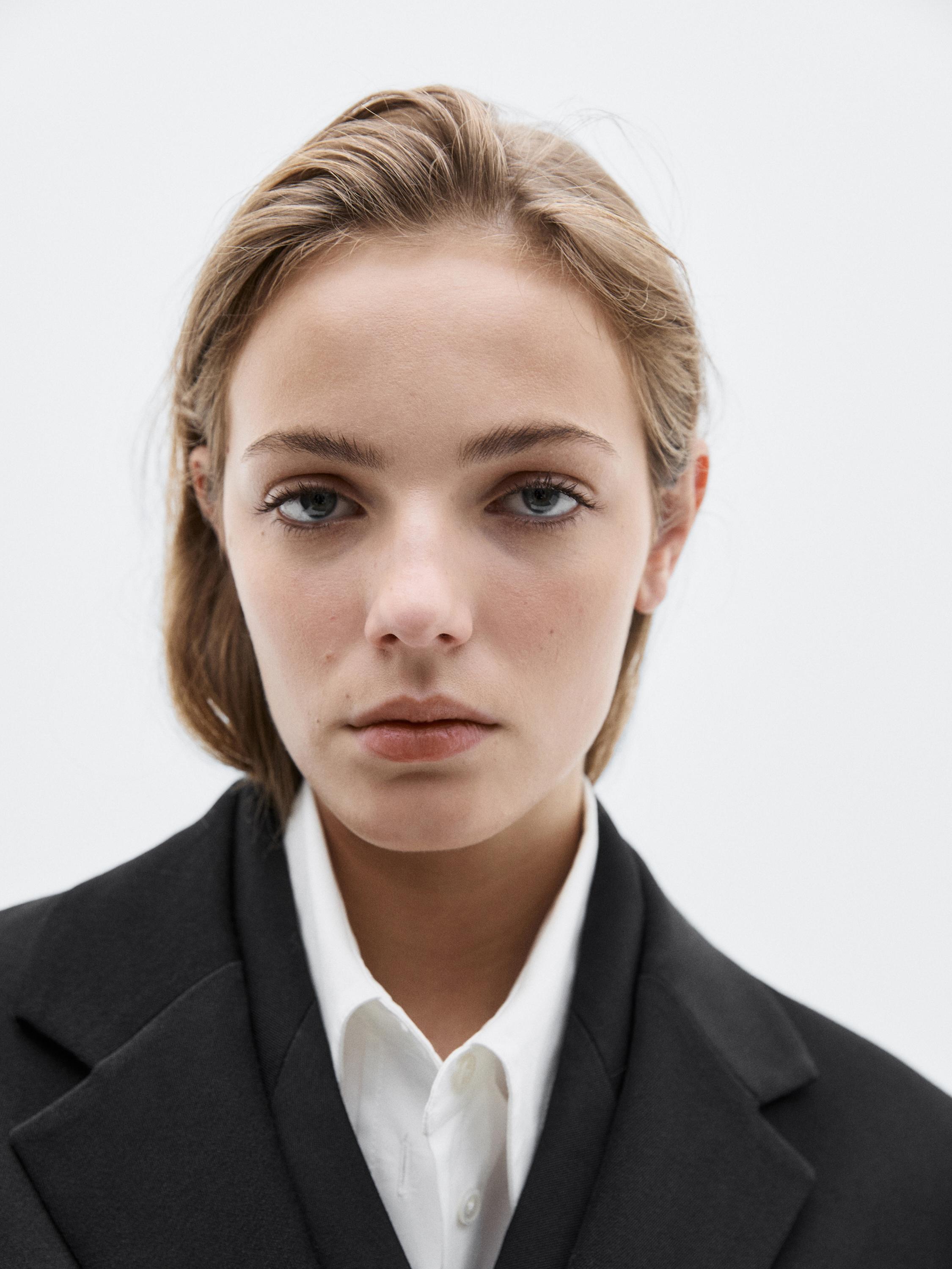 Manteau long 100 % laine - LIMITED